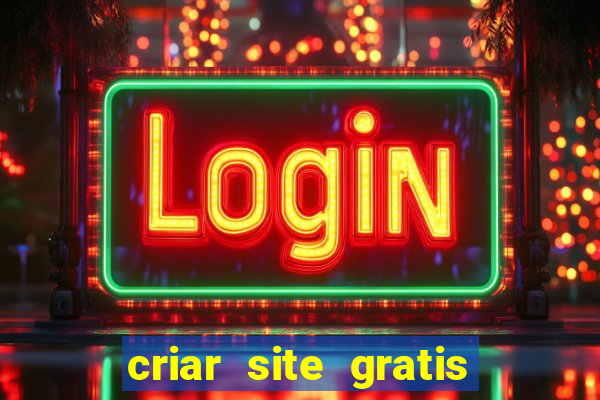 criar site gratis de jogos